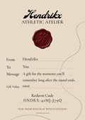 Hendrikx Athletic Atelier Gift Card
