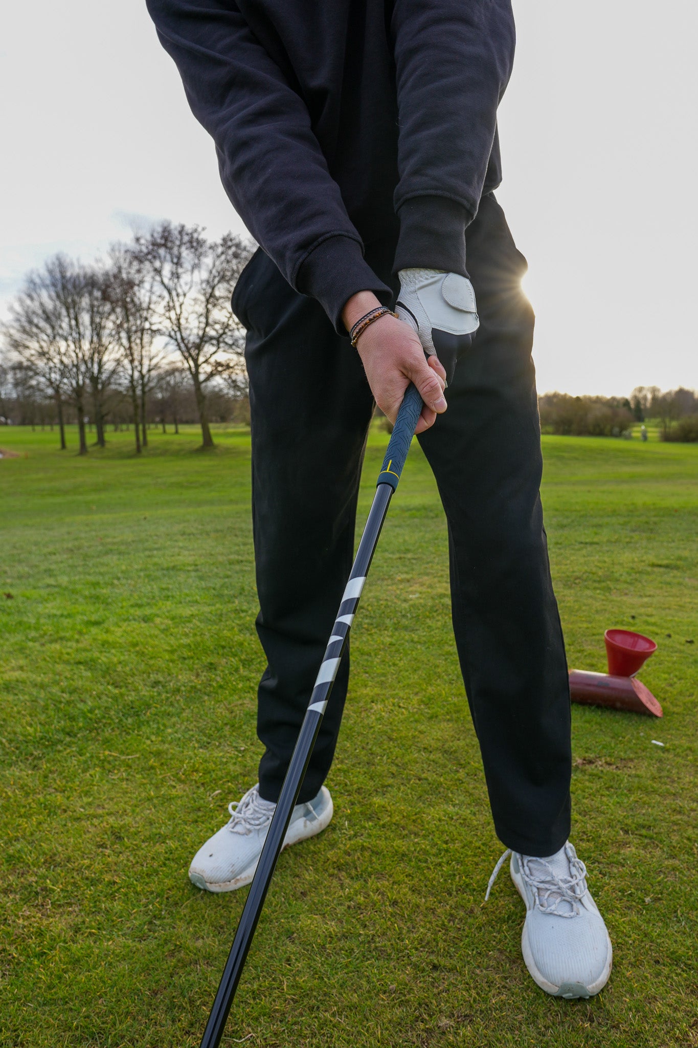 Vague Navy Ribbed Golf Grip | Precision & Comfort in Elegant Navy Blue