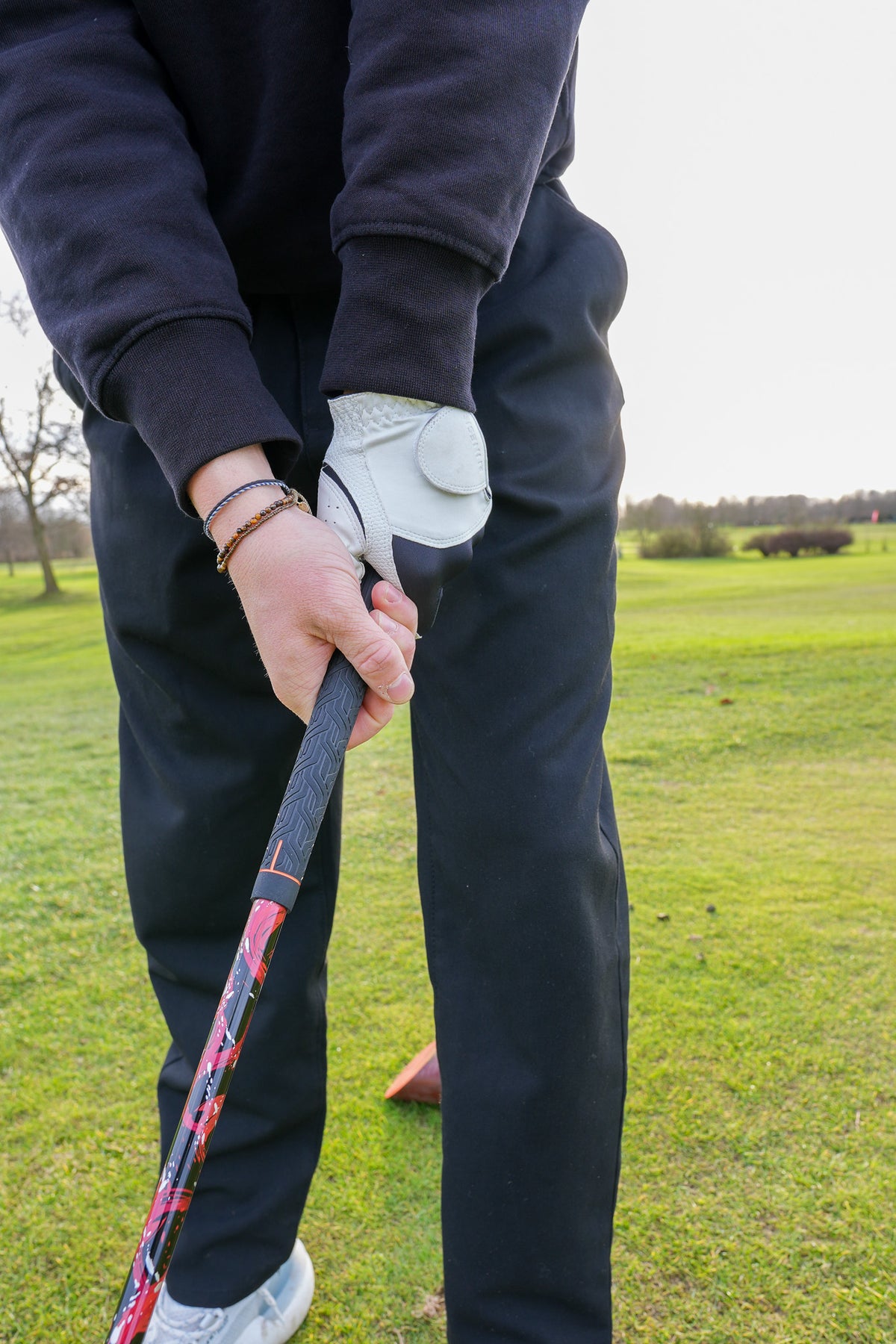 Vague Black Ribbed Golf Grip | Klassisches Design mit verbessertem Grip