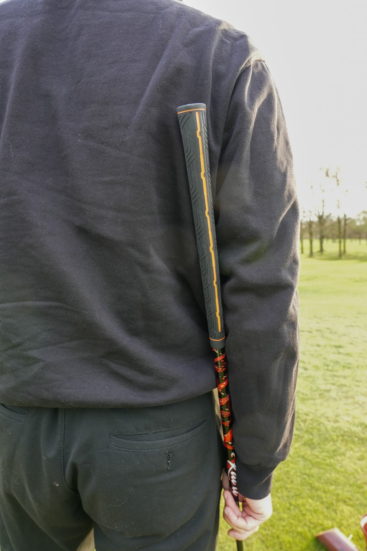 Vague Black Ribbed Golf Grip | Klassisches Design mit verbessertem Grip