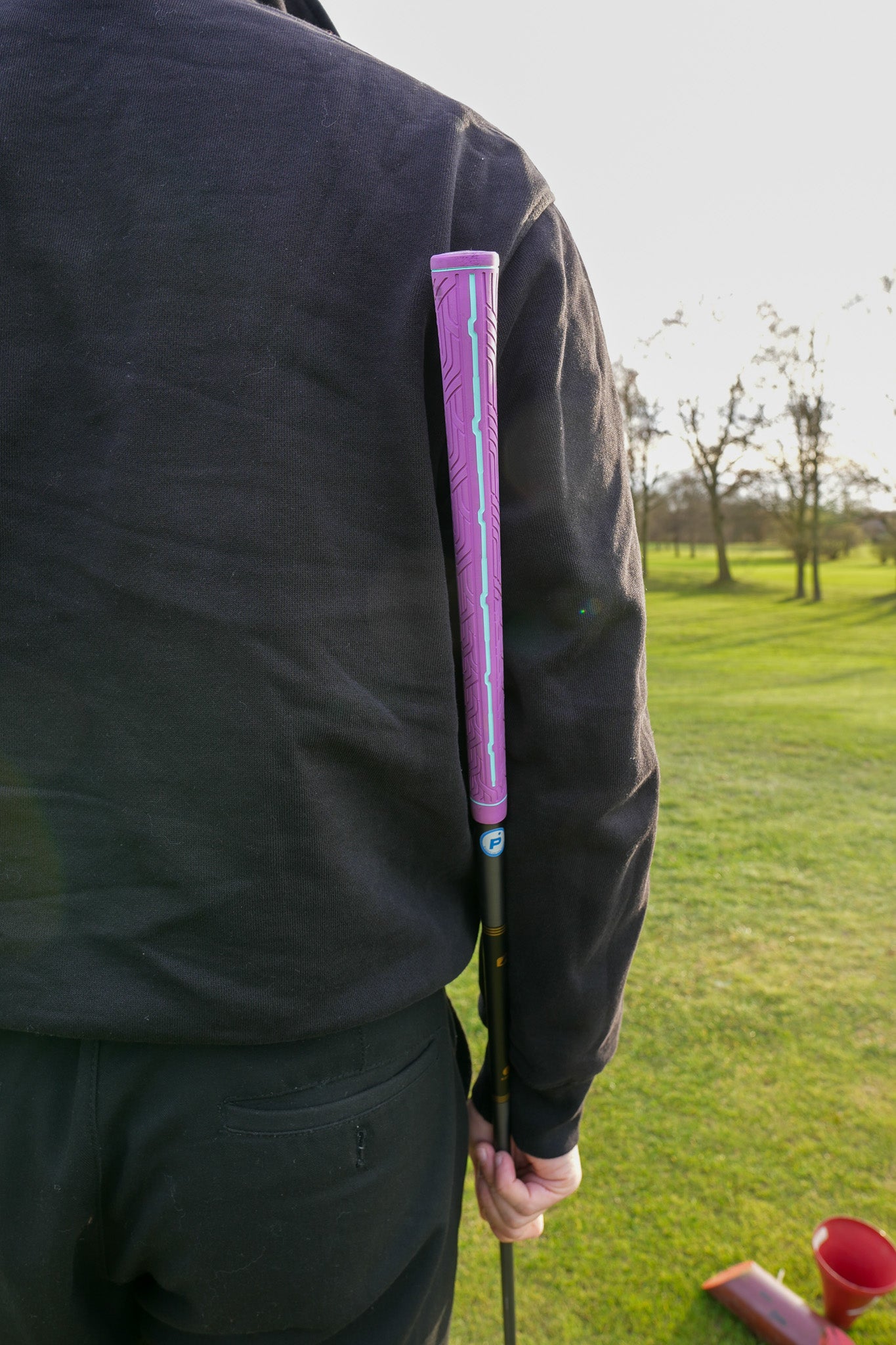 Vague Purple Ribbed Golf Grip | Unique Style & Premium Performance