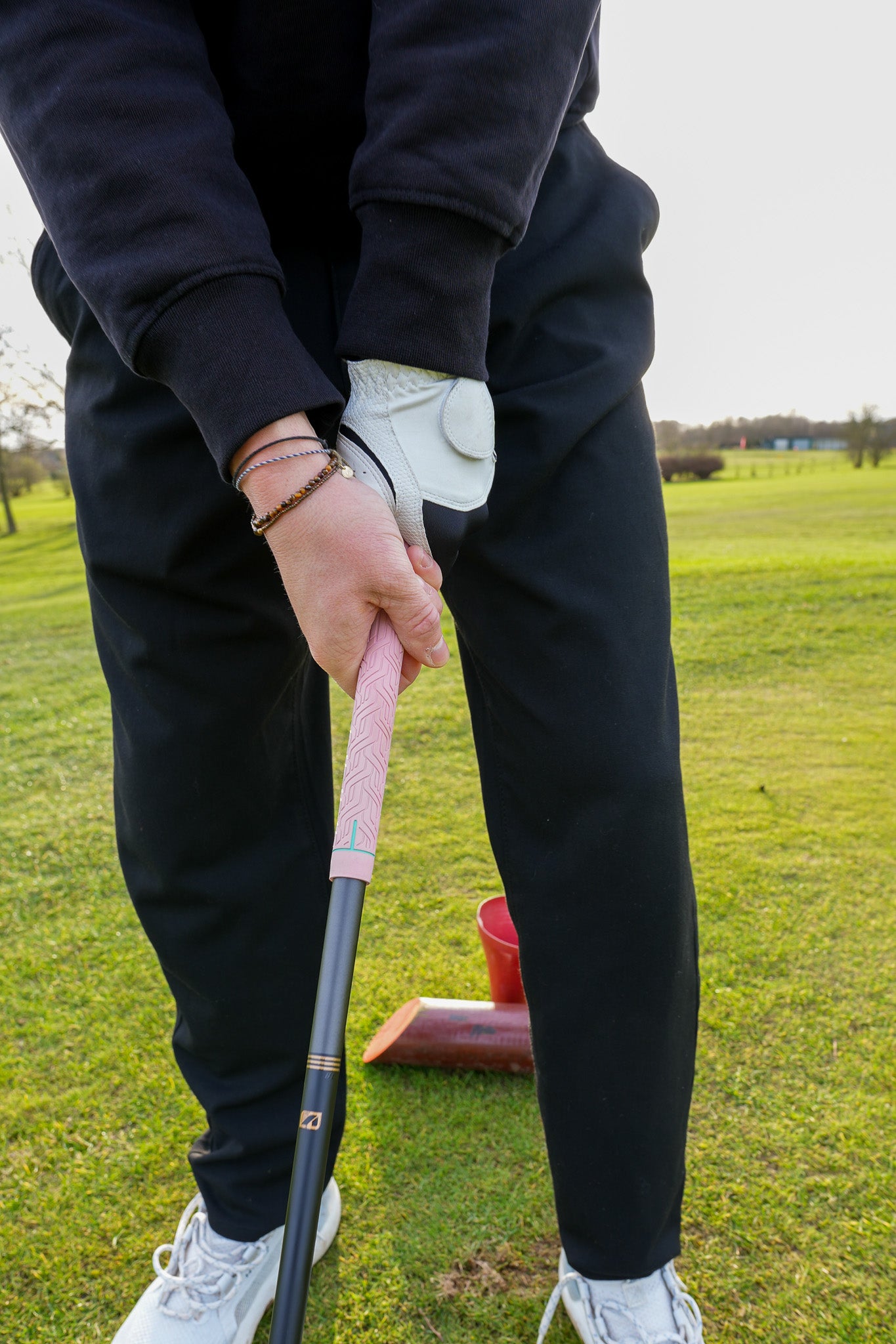 Vague Pink Ribbed Golf Grip | Standout Style & Superior Control