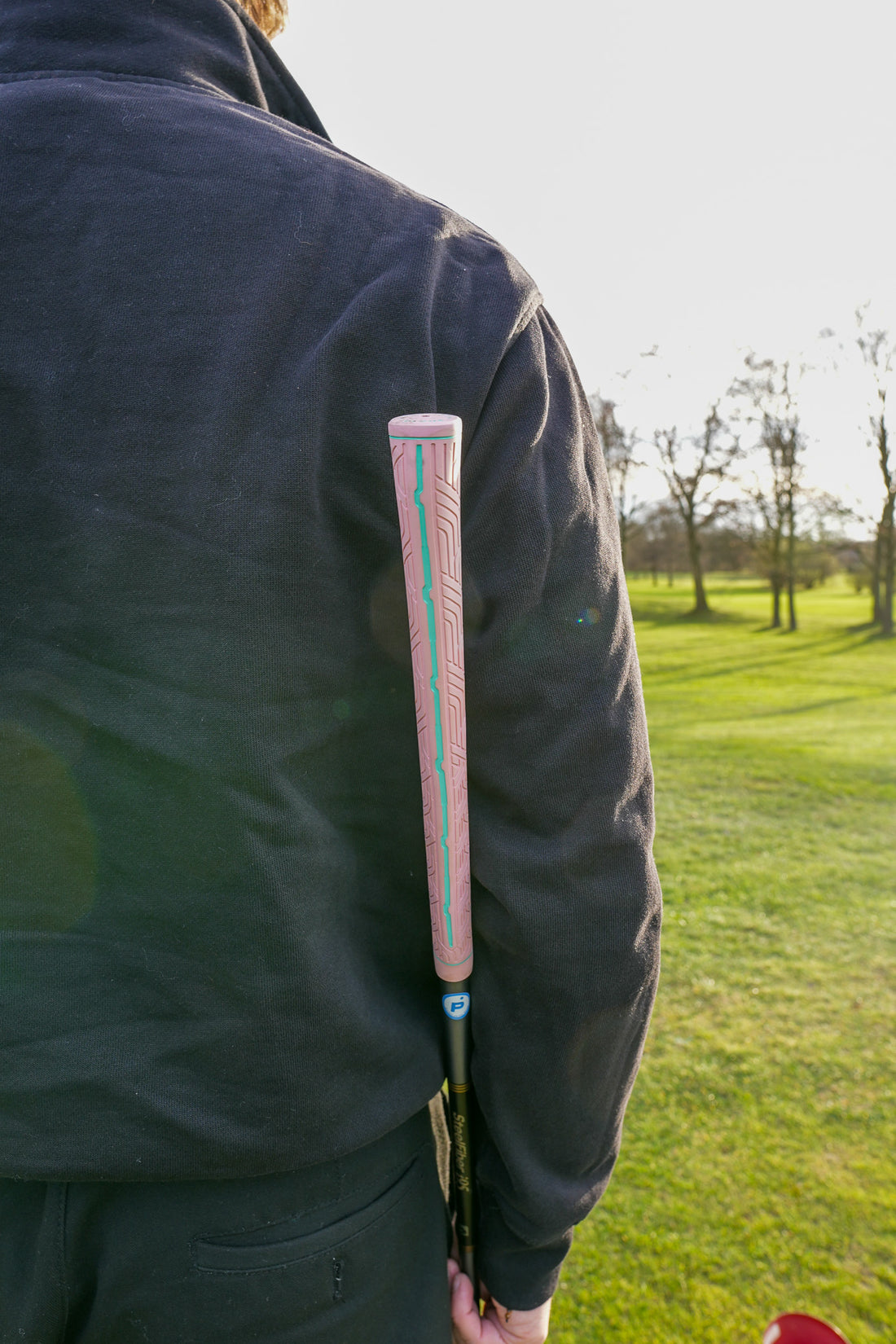 Vague Golf Grip Pink Ribbed - GRIPIT